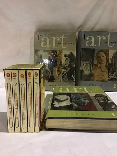 null HISTORY OF ART - 8 volumes Art and Man, Elie Faure