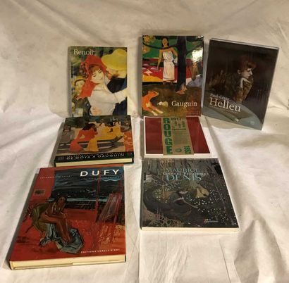 null ART - PAINTING 7 volumes Dufy, Renoir, Gauguin, Helleu, Art and Utopia in the...