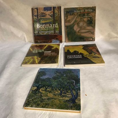 null ART - PAINTING 5 volumes Bonnard, Maurice Denis, Georges Lacombe, Van Gogh