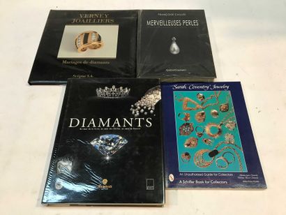 null Jewelry 4 volumes Diamonds, Pearls, Jewels of Verney, Sarah Coventry