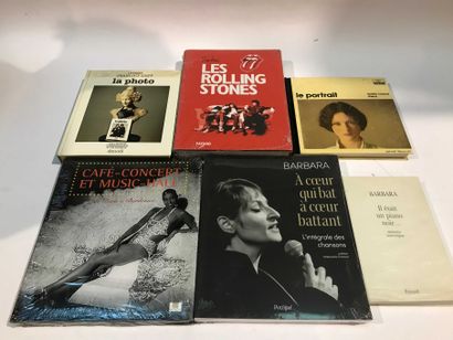 MUSIC 6 volumes Rolling Stones, Barbara,...