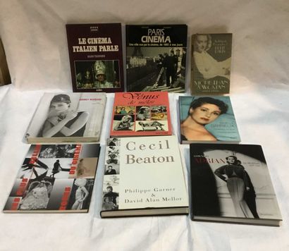 null CINEMA - 9 volumes Audrey Hepburn, Cecil Beaton, Gowns by Adrian, Danielle Darrieux,...