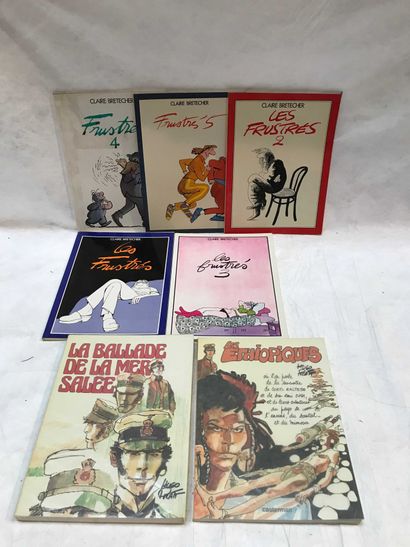 null BANDES DESSINEES - 7 volumes Les Frustrés, Hugo Pratt
