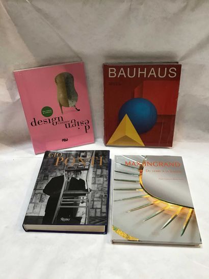 null ART 4 volumes Modern Art, Bauhaus, Gio Ponti, Max Ingrand