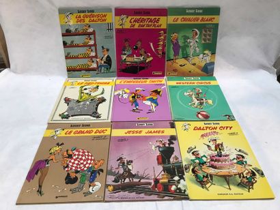 Comic strips - 9 volumes Lucky Luke