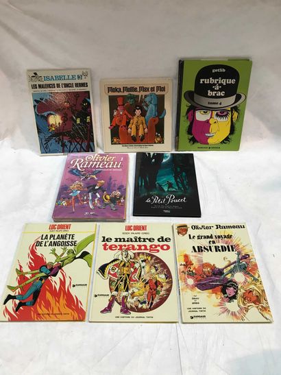 Comics - 8 volumes Isabelle, Rubrique à bras...