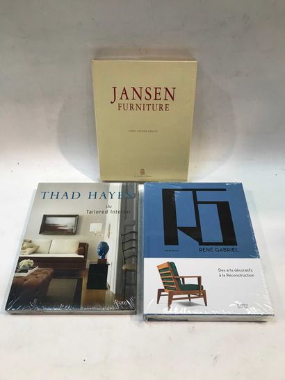 ART 3 volumes Furniture and Interior, Jansen,...