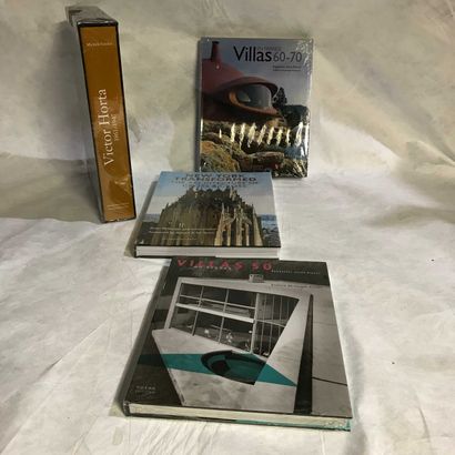 null ARCHITECTURE - 4 volumes Victor Horta, Villa 60-70, Villa 50, New York Tran...