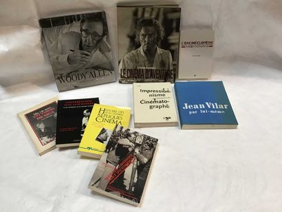 null CINEMA 9 volumes History of Cinema Various, Woody Allen, Jean Vilar, De Sica,...