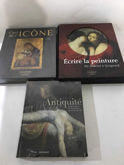 ART 3 volumes Painting Various, Antiquity,...
