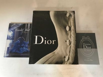 null FASHION 3 volumes on Dior, Le Grand Bal Dior, Christian Dior Moi
