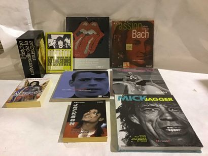 null MUSIC - 9 volumes Bach, Brel , Rolling stones, Jackson, Trenet and others