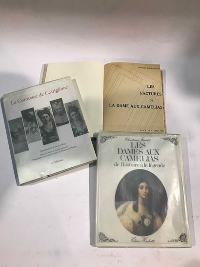null LITERATURE 3 volumes The Countess of Castiglione, works on La Dame aux Camé...
