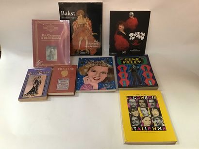 null ART 8 volumes Show, Theater, Opera and Courtesan, Carmen, Bakst, Gene Kelly