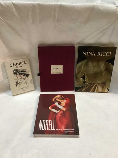 FASHION 4 volumes Chanel et sa Vie, Nina...