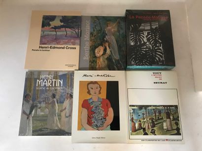 null ART 6 volumes Peinture XXe et Néo-Impressionniste, Henri Martin, Matisse, Cross,...