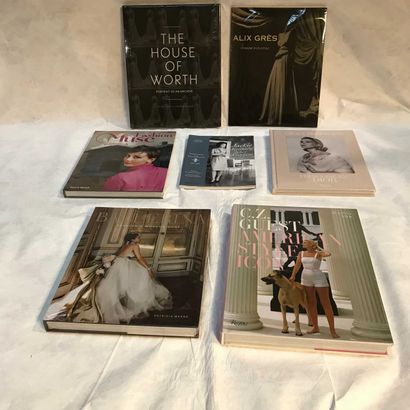 null FASHION - 7 volumes Worth, Grès, Dior and others