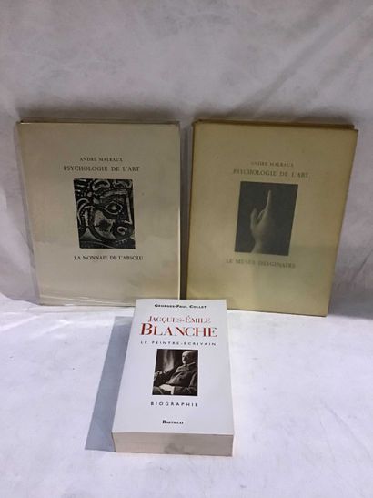 null HISTORY OF ART - 3 volumes Malraux, Jacques Emile Blanche