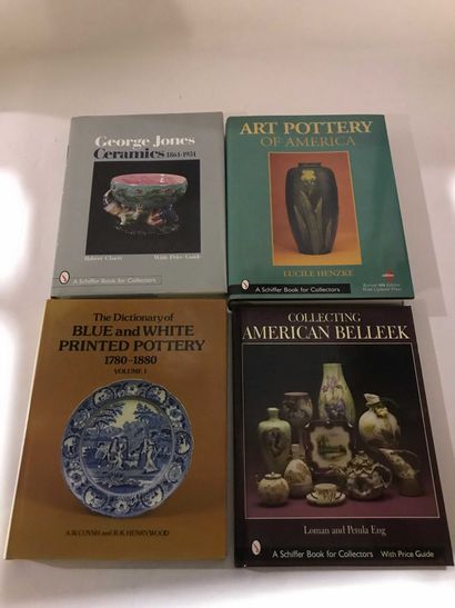 ART 4 volumes in English Ceramics and Pottery...