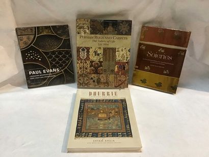 null ART 4 volumes Decorative Arts, Silks, Indian and Persian Carpets