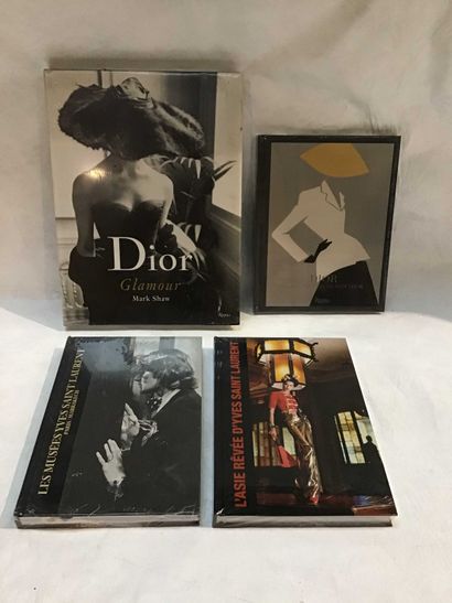 FASHION 4 volumes Dior and Glamour, Museums...