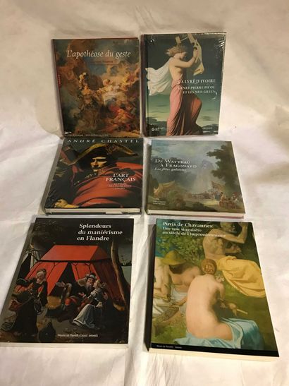 null ART - PAINTING 6 volumes The apotheosis of the gesture, H P Picou; French art,...