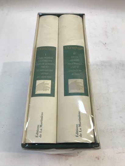 null ART 2 volumes des Collections du Musée de l Ermitage, Tome 1 et Tome 2, Histoire...