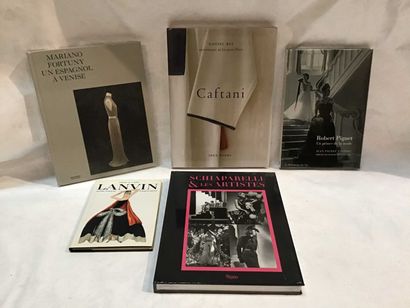 null FASHION 5 volumes Caftani, Lanvin, Schiaparelli, Piguet, Fortuny