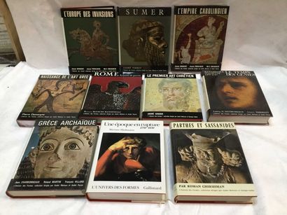 null HISTORY OF ART - 10 volumes Collection Universe of forms