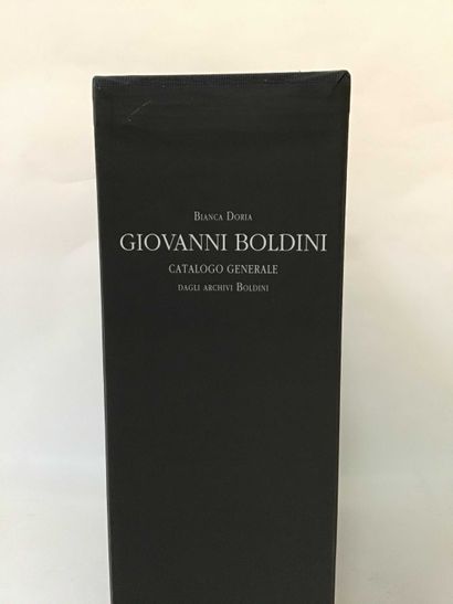 null ART 2 volumes en italien sur Giovanni Boldini, Catalogue Général par Bianca...