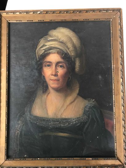 null Ecole du XIXème siècle

Femme au bonnet

Huile sur toile 

65x50cm

Acciden...