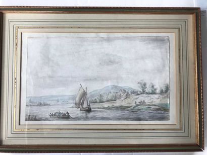 null Ecole du XIXe siècle

Paysage de bord de fleuve

17 x 29 cm