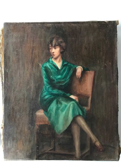 null Ecole XXème siècle

Portraits de femmes

Quatre huiles sur toiles

46x38cm -...