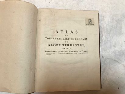 null Atlas of all known parts of the globe, drawn up for the philosophical and political...