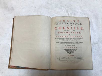 Pierre LYONET. Traité anatomique de la Chenille,...