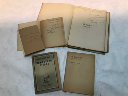 null 5 Volumes dont 3 dédicacés à Pierre Charbonnier : BILL Max ; MONJO Armand ;...