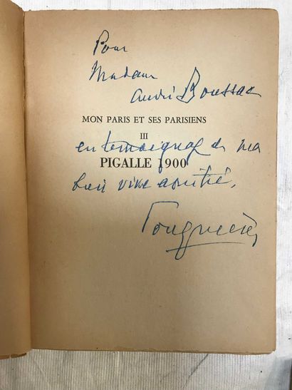 null 5 volumes : André de Fouquières, My Paris and its Parisians (Volume 1 to 5)...