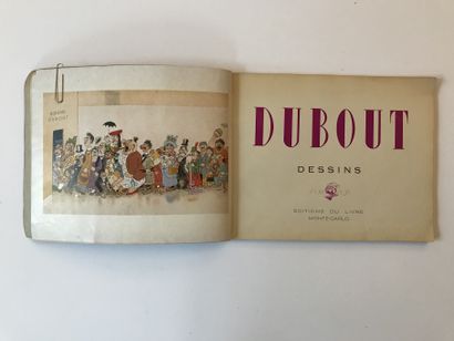 null Dubout, Monte-Carlo book editions, Nice 1949