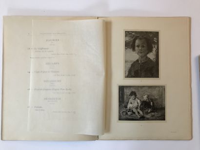 null 2 sales catalogs, 1912 Jean Dollfus Collections, Volume VI - Old Paintings and...