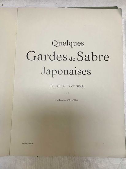 null 3 volumes : François Poncetton, the Japanese Saber Guards - F. Poncetton Collection...