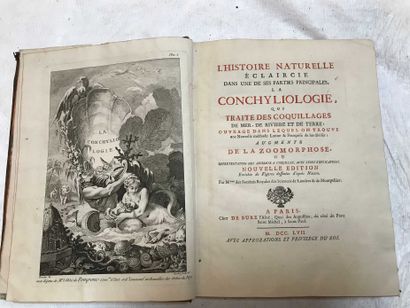 DEZALLIER D'ARGENVILLE. Natural History,...