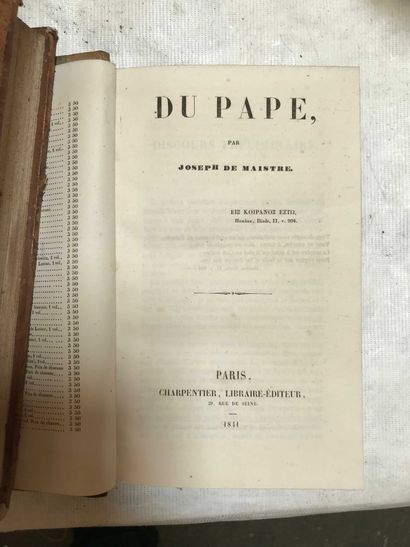 null 
Lot of 13 volumes: Buffon, Histoire naturelle Générale, 5 volumes (tome 2,3.4.5.6)...