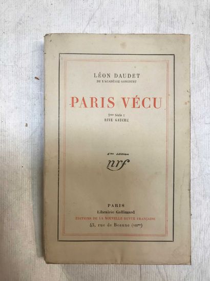 null 9 volumes Various society, Paris, parties : Albert Flament, Le Bal du Pré-Catalan...