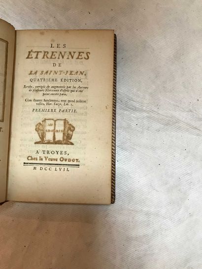null 8 volumes reliés : Œuvres de Clément Marot La Haye 1700, tome 1 et 2– Connoissance...