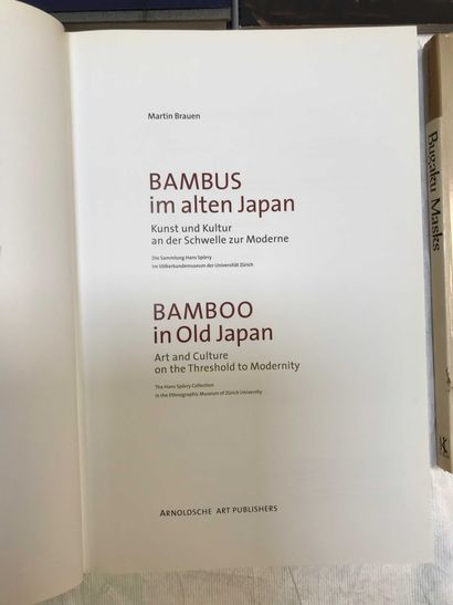 null ART - 5 volumes Various Asian Art in English: Bamboo in Japanese Ancient Art,...