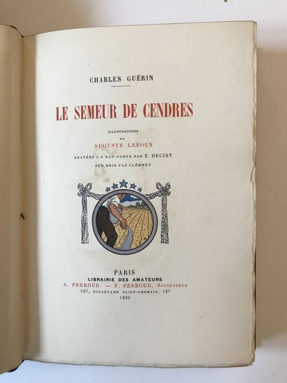 null 3 volumes : André SUARES, Remarques, 1917 (editions of the Nouvelle Revue Française),...