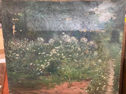 null A.HARANCHIPY (XIX-XXe siècle)

Champs de fleurs

Huile sur toile.

33,5 x 41...