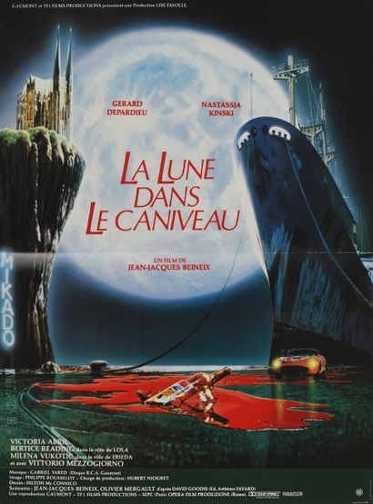 null La lune dans le caniveau. Un film de Jean-Jacques Beineix. 1983. (4) Affiche...