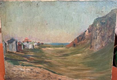 null A.HARANCHIPY (XIX-XXe siècle)

Vue de mer

Huile sur toile.

Signée en bas à...