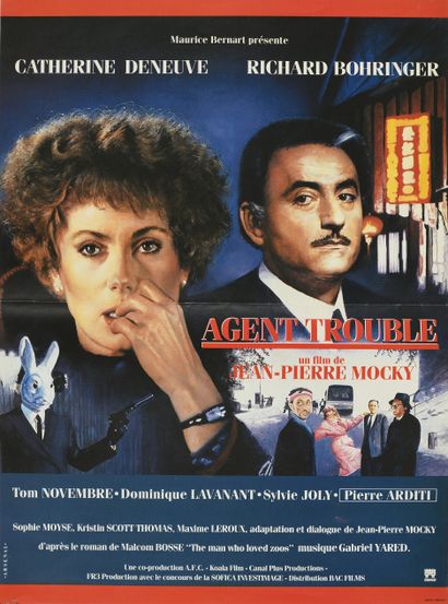 Agent trouble. Un film de Jean-Pierre Mocky....